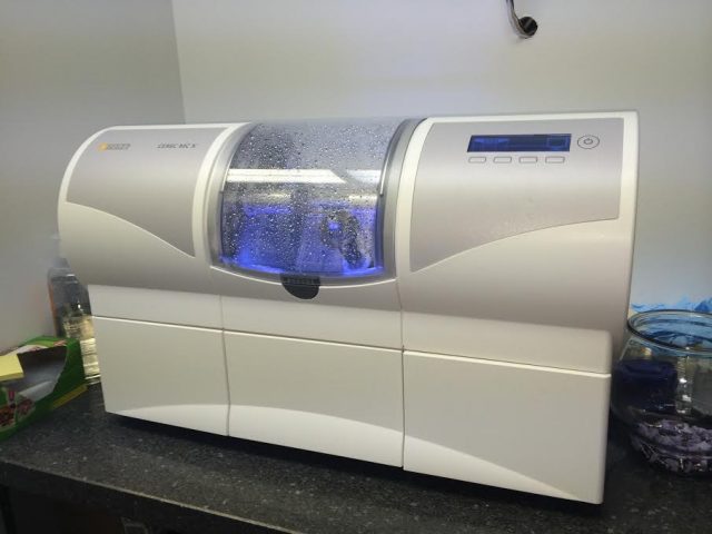 CEREC cutter in Oakville Place Dental