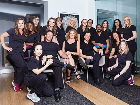 Oakville Place Dental office team